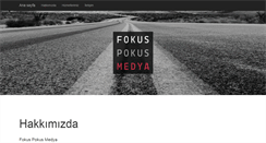 Desktop Screenshot of fokuspokusmedya.com